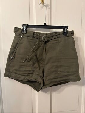 Rag & Bone Lora Belted Utility Shorts
